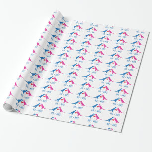 Papel De Regalo Sr.+Sra. - Amo Dinosaurios