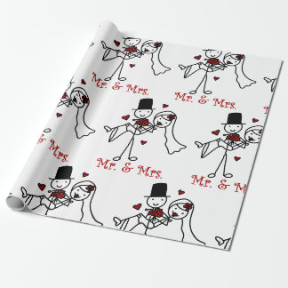 Papel De Regalo Sr. Y Sra.