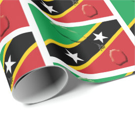 Papel De Regalo ST KITTS NEVIS | Bandera de Kittian