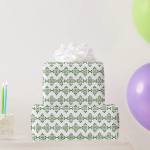 Papel De Regalo St. Patrick Day Clovers Shamrock Irish Green