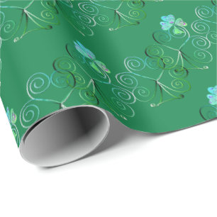 Papel De Regalo St. Patrick's Day Shamrock