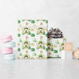 Papel De Regalo St Patricks Lucky One First Birday