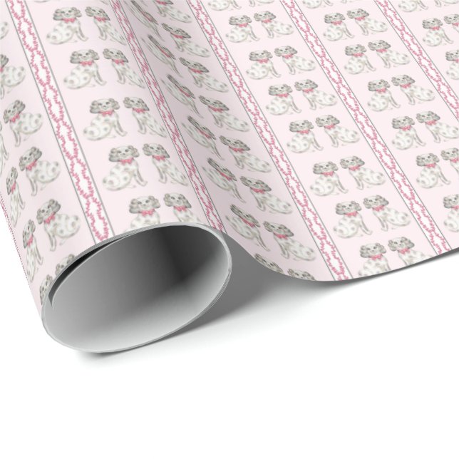 Papel De Regalo Staffordshire Dog Wrapping Paper (Esquina del rollo)