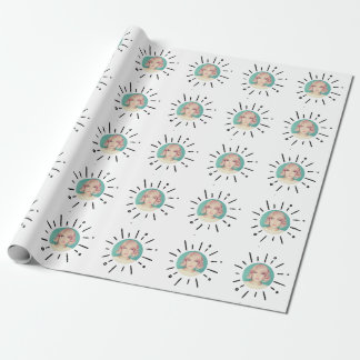 Papel De Regalo STARBURST | Simple Custom Fun Photo Wrapping Paper