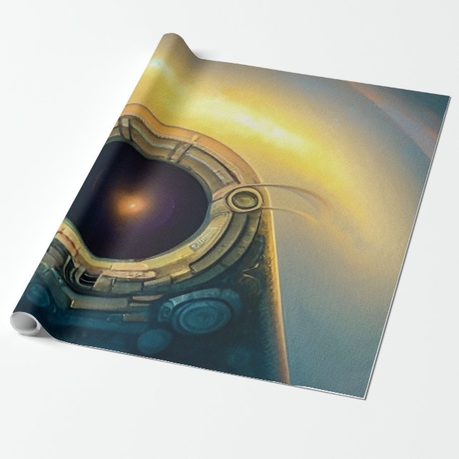 Papel De Regalo Stargate en el cielo (Desenrollado)
