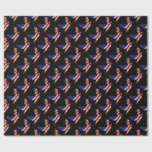 Papel De Regalo Stars And Stripes Peace Dove