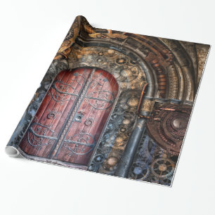 Papel de regalo Steampunk 17