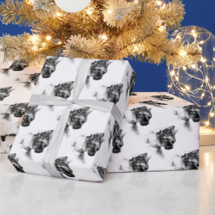 Papel De Regalo Stella el gato gris