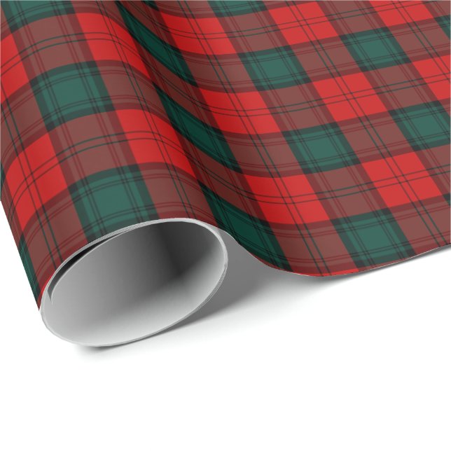Papel De Regalo Stewart de Atholl Clan Tartán (Esquina del rollo)