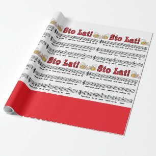 Papel De Regalo ¡Sto Lat! Canción con tazas de cerveza