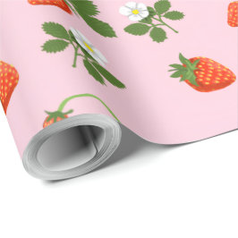 Papel De Regalo Strawberries