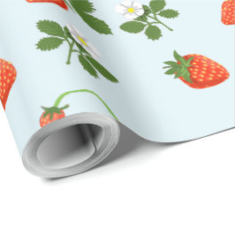 Papel De Regalo Strawberries