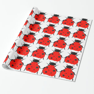 Papel De Regalo Strawberry Ladybug