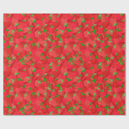 Papel De Regalo Strawberry Medley