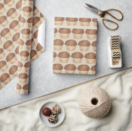 Papel De Regalo Streusel Crumb Muffin Breakfast Brunch Food Baking
