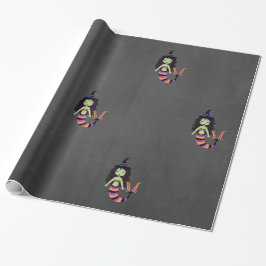 Papel De Regalo Stripe Halloween Mermaid WRAP