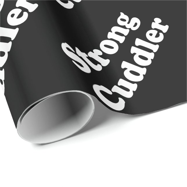 Papel De Regalo Strong Cuddler (Esquina del rollo)