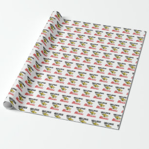 Papel De Regalo Su deseo es mi orden Diseño de la lámpara Aladdin
