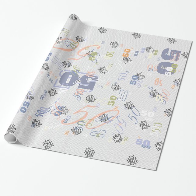 Papel De Regalo Su Imagen Aquí Una Instrucción De Paso Fácil (Desenrollado)