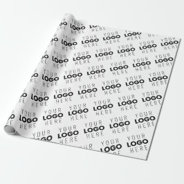 Papel De Regalo Su logotipo patrón diagonal simple repetitivo