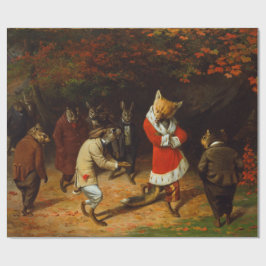 Papel De Regalo Su Majestad Recibe (por William Holbrook Beard)