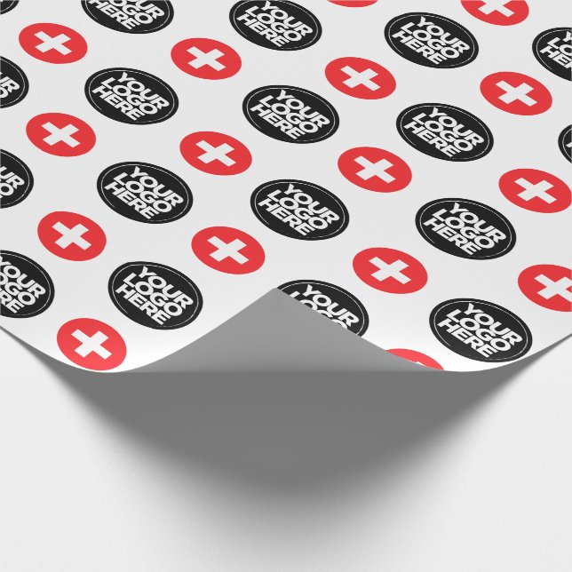 Papel De Regalo Su Personalizado de logotipos de empresas Suiza (Esquina)