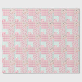 Papel De Regalo Suave Rosa Femenino 