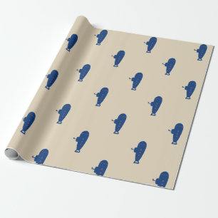 Papel De Regalo Submarino azul