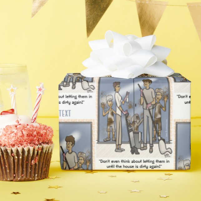 Papel De Regalo Sucio (Fiesta de cumpleaños )