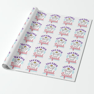 Papel De Regalo Suction Squad Dental Assistant Hygienstaff