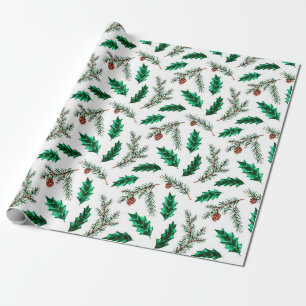 Papel De Regalo Sucursales Cone & Pine