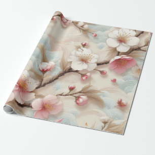 Papel De Regalo Sucursales de Apple Blossom