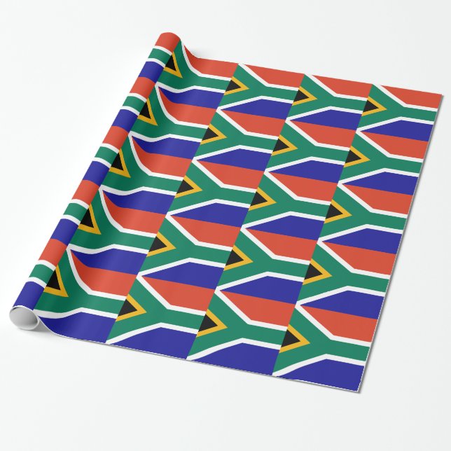 Papel De Regalo Sudáfrica (Desenrollado)