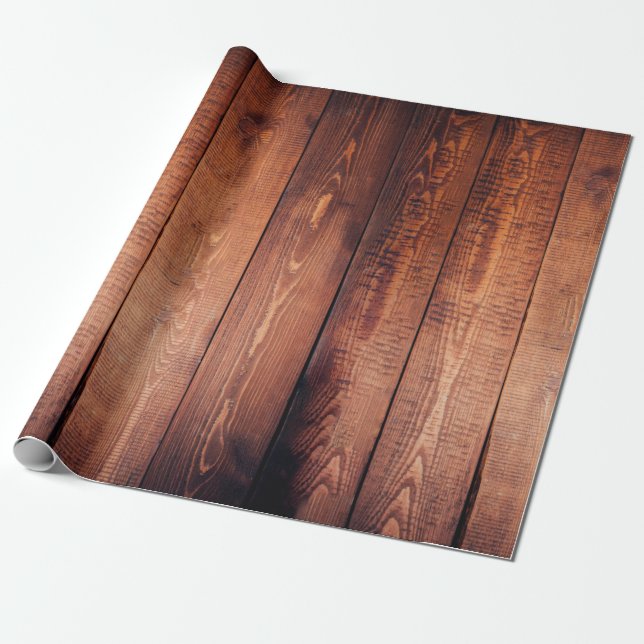 Papel De Regalo Suelos de madera de parqué (Desenrollado)