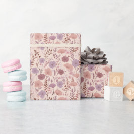 Papel De Regalo Sueño de pradera de flores silvestres