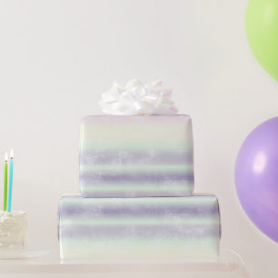 Papel De Regalo Sueño morado blanco de unicornio