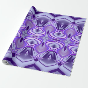 Papel De Regalo Sueño púrpura , Abstracto Fantasía Arcoiris