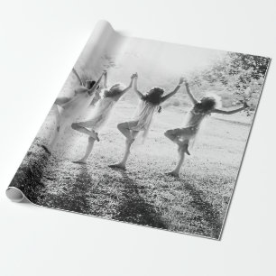 Papel De Regalo SUEÑOS AGRADABLESmujer, pagana, espiritual, bailan