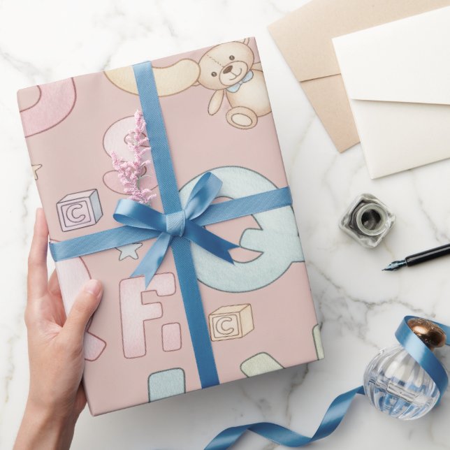 Papel De Regalo Sueños de alfabeto (Regalar)