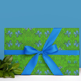 Papel De Regalo Sueños de la selva tropical Mariposa Vine Todo oca
