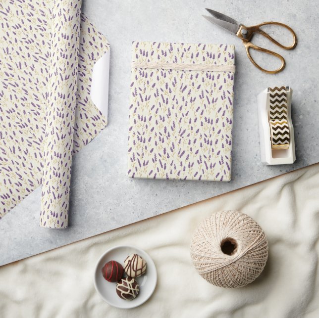 Papel De Regalo Sueños de lavanda (Artesanía)