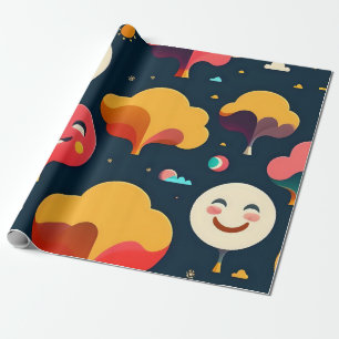 Papel De Regalo Sueños mágicos encantando el patrón Personalizado