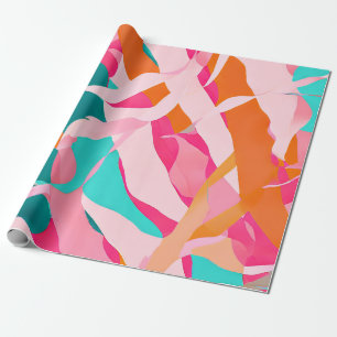 Papel De Regalo Sueños Suaves: Patrones Pastel abstractos