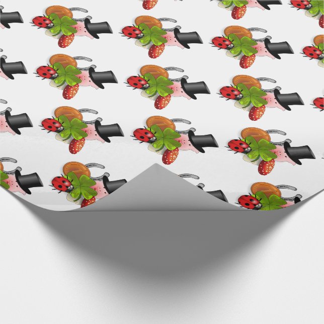 Papel De Regalo Suerte de los irlandeses (Esquina)