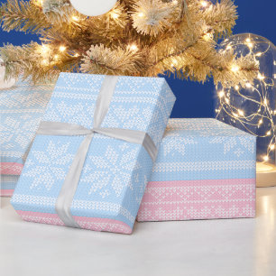 Papel De Regalo Suéter de Navidad tejido de invierno regalo de vac