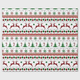 Papel De Regalo Suéter de Navidades feos