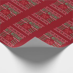 Papel De Regalo Suéter de Navidades feos mecánicos automáticos