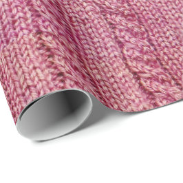 Papel De Regalo Suéter de punto por cable