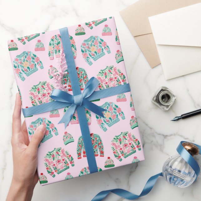 Papel De Regalo Suéteres de Navidades feos (Regalar)