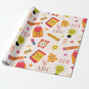 Papel De Regalo Suministros divertidos y lindos de Kawaii para la 